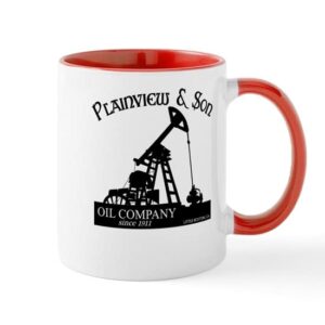 cafepress there will blood plainview mug ceramic coffee mug, tea cup 11 oz