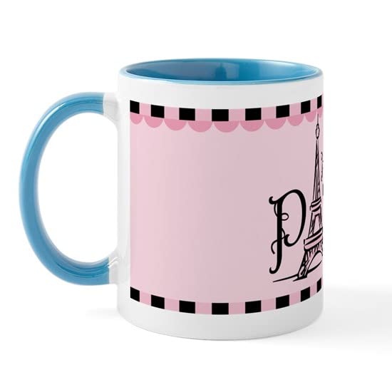 CafePress J'aime Paris Mug Ceramic Coffee Mug, Tea Cup 11 oz