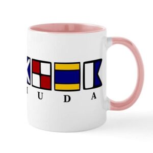 cafepress nautical bermuda mug ceramic coffee mug, tea cup 11 oz