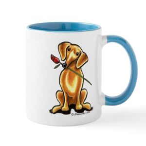 cafepress red dachshund lover mug ceramic coffee mug, tea cup 11 oz