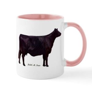 cafepress angus beef cow mug ceramic coffee mug, tea cup 11 oz