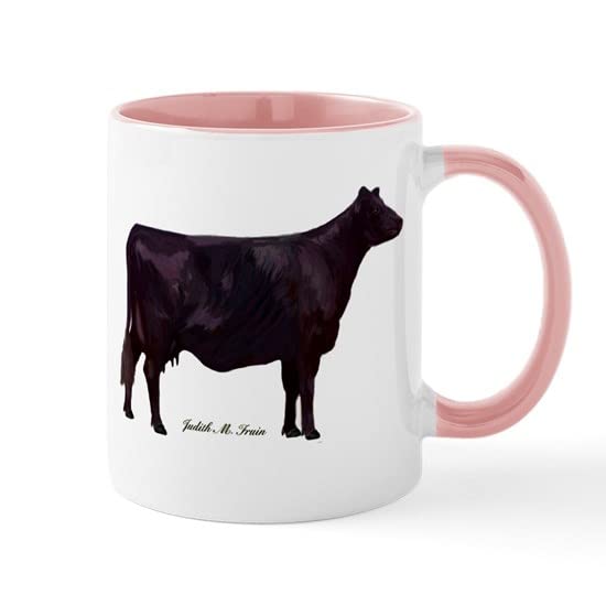 CafePress Angus Beef Cow Mug Ceramic Coffee Mug, Tea Cup 11 oz