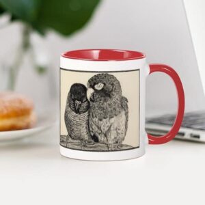 CafePress Conure Love Mug Ceramic Coffee Mug, Tea Cup 11 oz