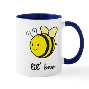 cafepress lil bee mug ceramic coffee mug, tea cup 11 oz