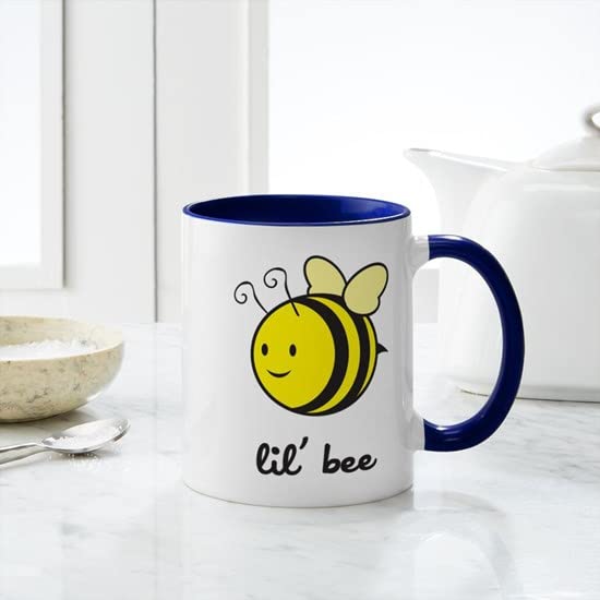 CafePress Lil Bee Mug Ceramic Coffee Mug, Tea Cup 11 oz