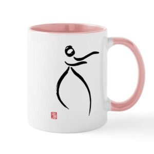 cafepress tai chi raise hands mug ceramic coffee mug, tea cup 11 oz