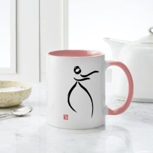 CafePress Tai Chi Raise Hands Mug Ceramic Coffee Mug, Tea Cup 11 oz