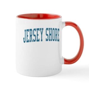 cafepress jersey shore new jersey nj blue mug ceramic coffee mug, tea cup 11 oz