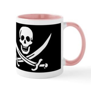 cafepress pirate calico jack mug ceramic coffee mug, tea cup 11 oz