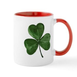cafepress shamrock mug ceramic coffee mug, tea cup 11 oz