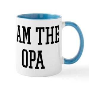 cafepress i am the opa mug ceramic coffee mug, tea cup 11 oz