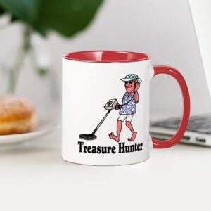 CafePress Treasure Hunter Mug Ceramic Coffee Mug, Tea Cup 11 oz