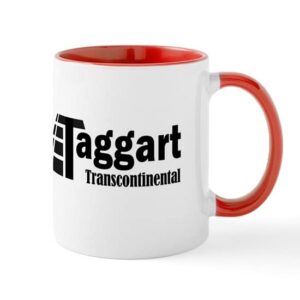 cafepress taggart transcontinental blac mug ceramic coffee mug, tea cup 11 oz
