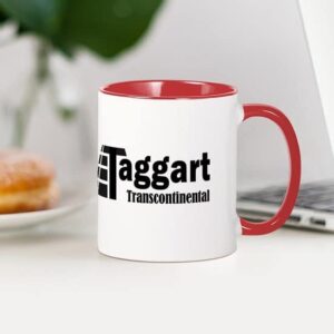 CafePress Taggart Transcontinental Blac Mug Ceramic Coffee Mug, Tea Cup 11 oz
