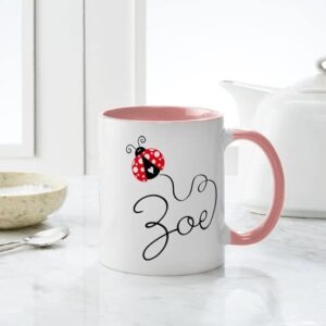 CafePress Ladybug Zoe Mug Ceramic Coffee Mug, Tea Cup 11 oz