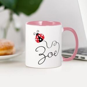 CafePress Ladybug Zoe Mug Ceramic Coffee Mug, Tea Cup 11 oz