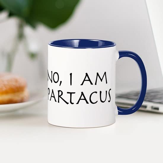 CafePress No, I Am Spartacus Mug Ceramic Coffee Mug, Tea Cup 11 oz