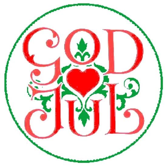 CafePress God Jul Mug Ceramic Coffee Mug, Tea Cup 11 oz