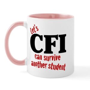 cafepress cfi can survive mug ceramic coffee mug, tea cup 11 oz