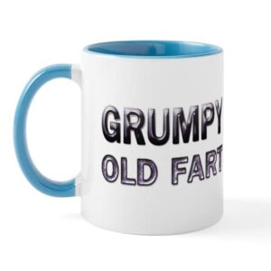 cafepress grumpy old fart mug ceramic coffee mug, tea cup 11 oz