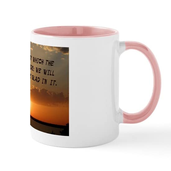 CafePress Psalm 118:24 Mug Ceramic Coffee Mug, Tea Cup 11 oz