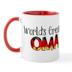 cafepress oma mug ceramic coffee mug, tea cup 11 oz