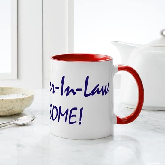 CafePress My Brother In Law Is Awesome Mug Ceramic Coffee Mug, Tea Cup 11 oz