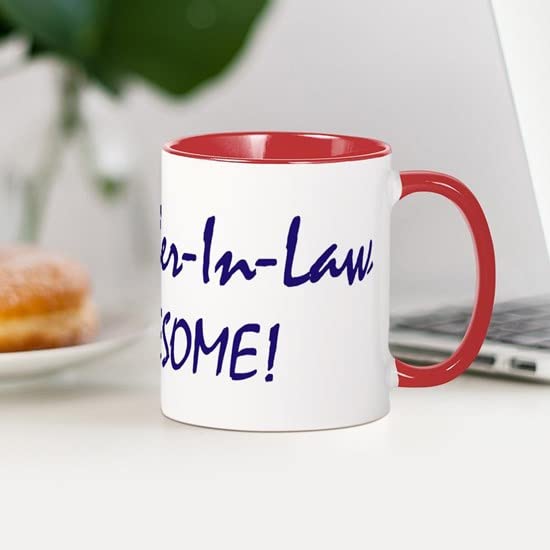 CafePress My Brother In Law Is Awesome Mug Ceramic Coffee Mug, Tea Cup 11 oz