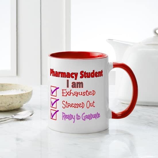 CafePress Pharmacy Student Mug Ceramic Coffee Mug, Tea Cup 11 oz