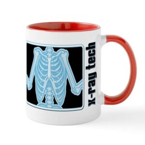 cafepress x ray tech mug ceramic coffee mug, tea cup 11 oz