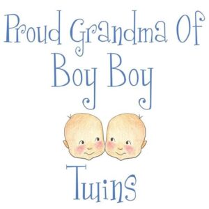 CafePress Proud Grandma Of Boy Twins Mug Ceramic Coffee Mug, Tea Cup 11 oz