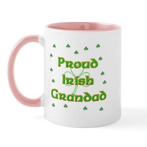 cafepress proud irish grandad mug ceramic coffee mug, tea cup 11 oz