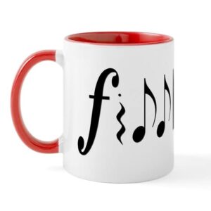 cafepress great new fiddle design! mug ceramic coffee mug, tea cup 11 oz