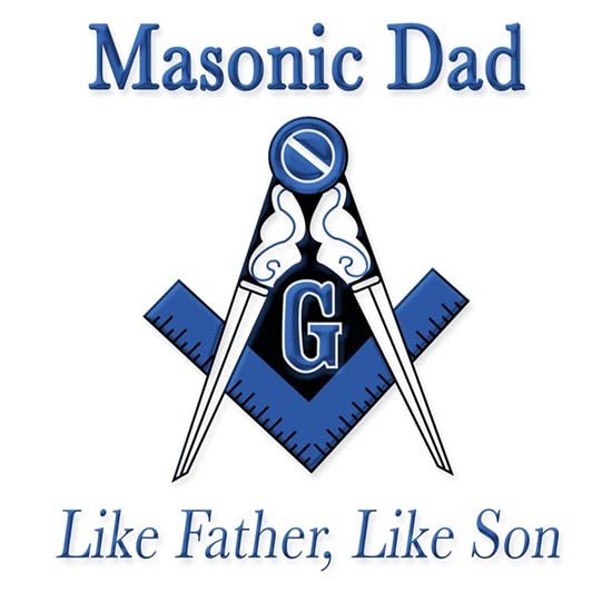 CafePress Masonic Dads Mug Ceramic Coffee Mug, Tea Cup 11 oz