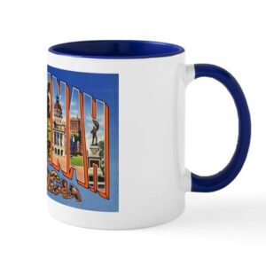 cafepress savannah georgia greetings mug ceramic coffee mug, tea cup 11 oz