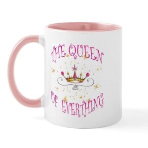 cafepress everything queen mug ceramic coffee mug, tea cup 11 oz