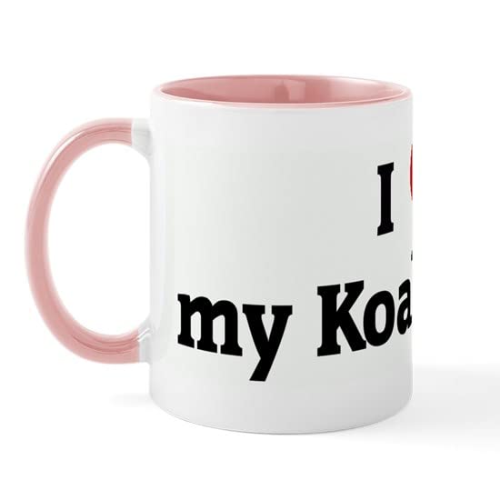 CafePress I Love My Koala Bear! Mug Ceramic Coffee Mug, Tea Cup 11 oz