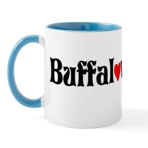 cafepress buffalove mug ceramic coffee mug, tea cup 11 oz