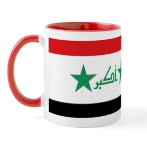 CafePress Flag Of Iraq Mug Ceramic Coffee Mug, Tea Cup 11 oz