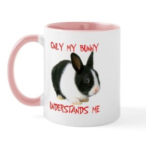 cafepress my bunny mug ceramic coffee mug, tea cup 11 oz