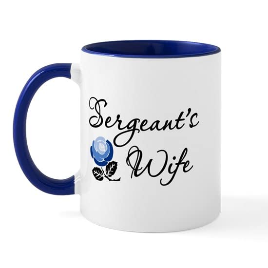 CafePress Sergeant's Wife Mug Ceramic Coffee Mug, Tea Cup 11 oz