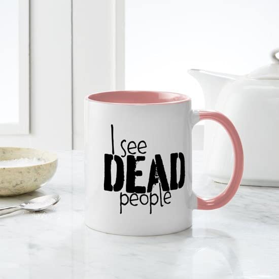 CafePress I See DEAD People Mug Ceramic Coffee Mug, Tea Cup 11 oz