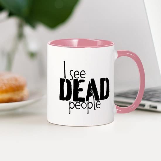 CafePress I See DEAD People Mug Ceramic Coffee Mug, Tea Cup 11 oz