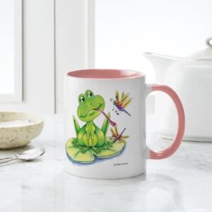 CafePress Logan The Frog Mug Ceramic Coffee Mug, Tea Cup 11 oz