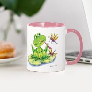 CafePress Logan The Frog Mug Ceramic Coffee Mug, Tea Cup 11 oz