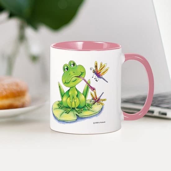 CafePress Logan The Frog Mug Ceramic Coffee Mug, Tea Cup 11 oz