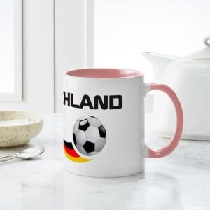 CafePress Soccer DEUTSCHLAND Mug Ceramic Coffee Mug, Tea Cup 11 oz