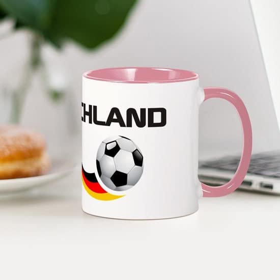 CafePress Soccer DEUTSCHLAND Mug Ceramic Coffee Mug, Tea Cup 11 oz