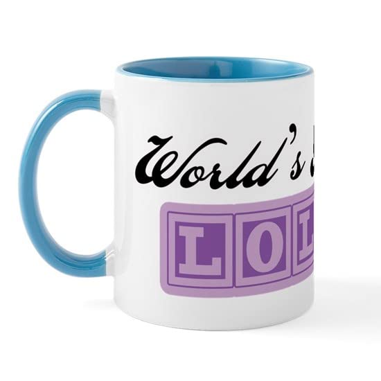 CafePress World's Greatest Lolly Mug Ceramic Coffee Mug, Tea Cup 11 oz