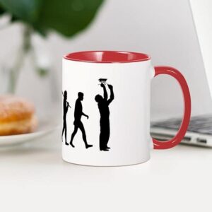 CafePress Electrician Sparky Electricity Mug Ceramic Coffee Mug, Tea Cup 11 oz
